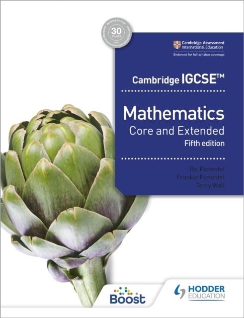 CAMBRIDGE IGCSE CORE AND EXTENDED MATHEMATICS FIFTH EDITION | 9781398373914 | RIC PIMENTEL