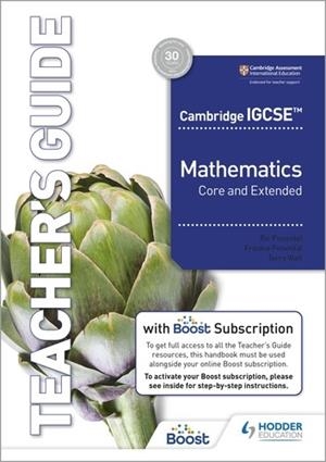 CAMBRIDGE IGCSE CORE AND EXTENDED MATHEMATICS TEACHER'S GUIDE WITH BOOST SUBSCRIPTION | 9781398373624 | RIC PIMENTEL