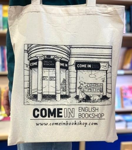 TOTE BAG COME IN ENGLISH BOOKSHOP | TOTEBAG000016