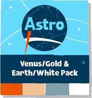 ASTRO VENUS/GOLD AND EARTH/WHITE COMPLETE PACK | 9781398340367