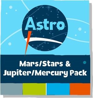 ASTRO MARS/STARS AND JUPITER/MERCURY COMPLETE PACK | 9781398340374