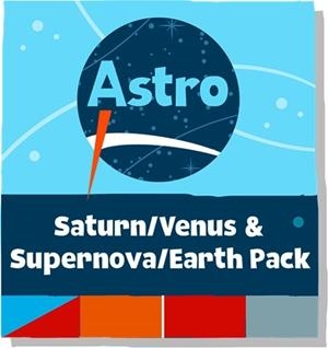 ASTRO SATURN/VENUS AND SUPERNOVA/EARTH COMPLETE PACK | 9781398340381