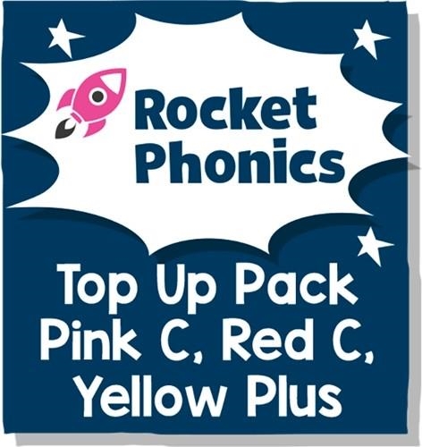 ROCKET PHONICS TOP UP PACK: PINK C, RED C, YELLOW PLUS | 9781398368545