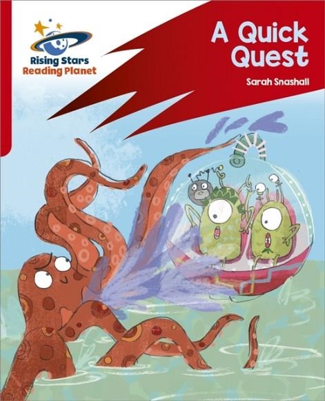READING PLANET: ROCKET PHONICS – TARGET PRACTICE – A QUICK QUEST – RED A | 9781398325944