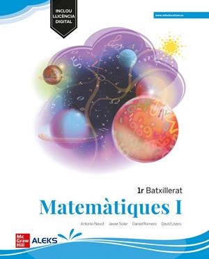 MATEMATIQUES 1 BATXILLERAT MEDITERRANIA LOMLOE | 9788448634940