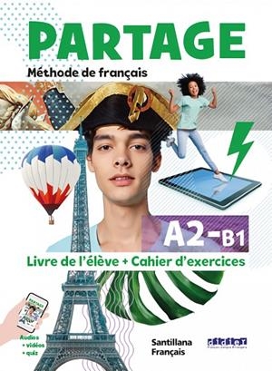 PARTAGE A2/B1 LIVRE+CAHIER | 9788490498231