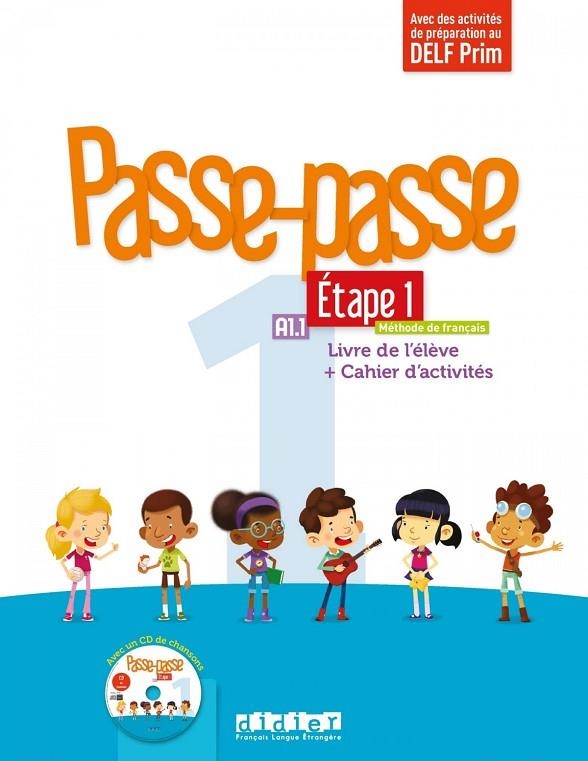 PASSE PASSE 1 ETAPE 1 LIVRE+CAHIER+MP3 | 9782278094561