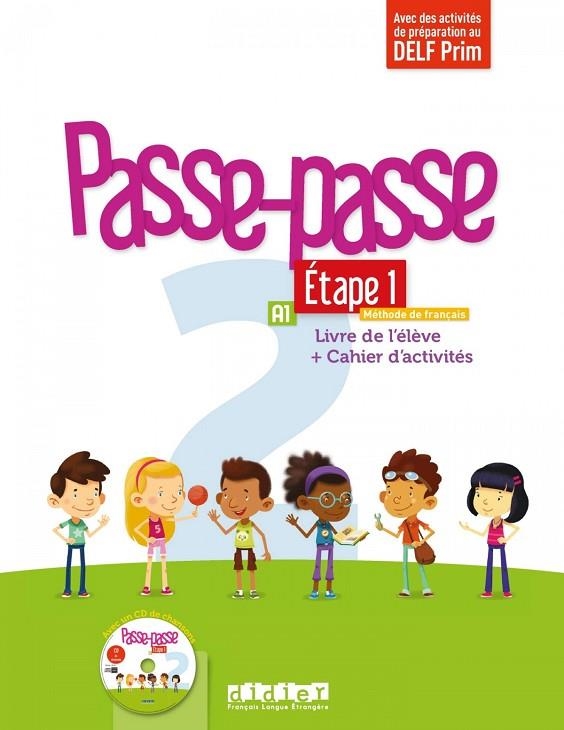 PASSE PASSE 2 ETAPE 1 LIVRE+CAHIER+MP3 | 9782278094578