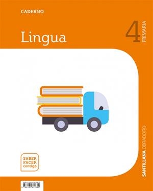 CADERNO LINGUA 4 PRI SABER FACER CONTIGO | 9788491853602