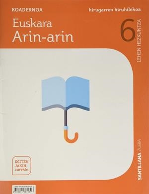 CUADERNO LENGUA 6 PRIMARIA 3 TRIM SABER HACER CONTIGO ZUBIA | 9788491863434