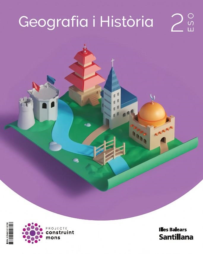 GEOGRAFIA I HISTORIA 2 ESO CONSTRUINT MONS | 9788414116708