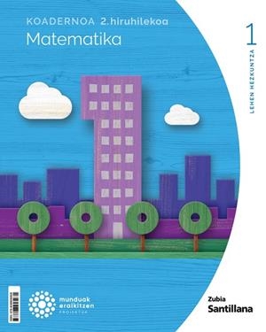 KOADERNOA MATEMATIKA 1 LEH 2 HIRUHILEKOA MUNDUAK ERAIKITZEN | 9788498945935