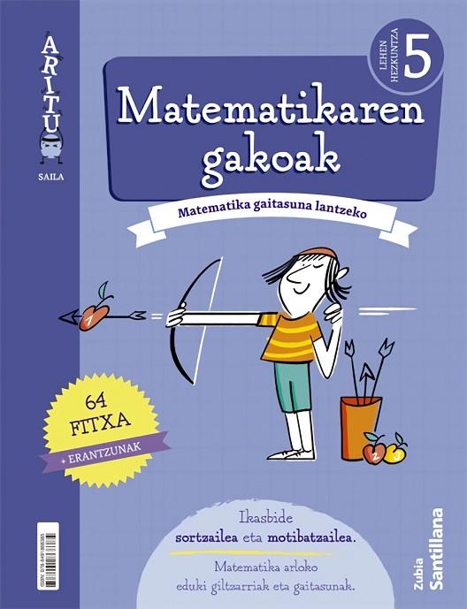 KOADERNOA MATEMATIKAREN GAKOAK ARITU SAILA 5 LEH | 9788491868385