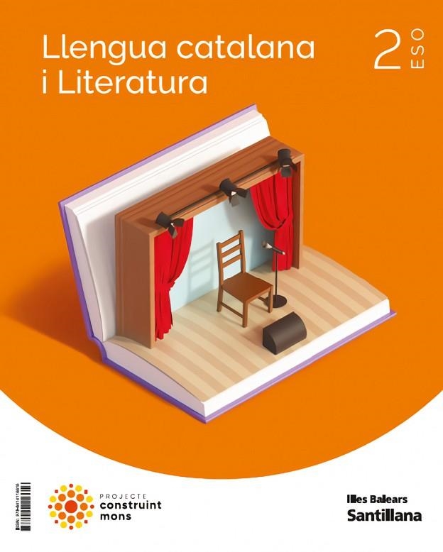 LLENGUA CATALANA I LITERATURA 2 ESO CONSTRUINT MONS | 9788414116616