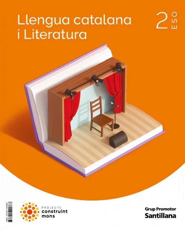 LLENGUA CATALANA I LITERATURA 2 ESO CONSTRUINT MONS | 9788411294867