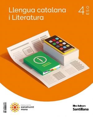 LLENGUA I LITERATURA 4 ESO CONSTRUINT MONS | 9788414116623
