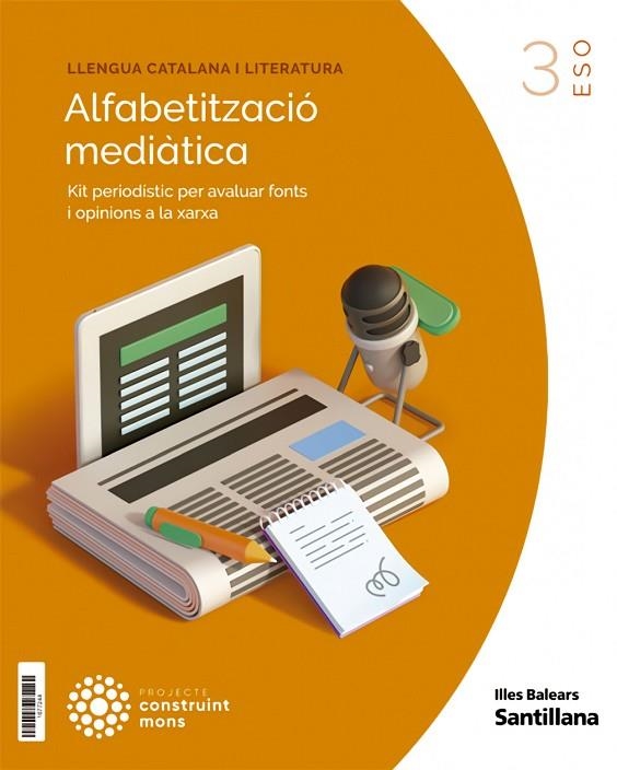LLENGUA Y LITERATURA 3 ESO CONTRUINT MONS | 9788414115602