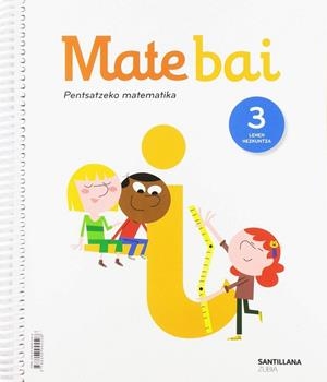 MATE BAI PENTSATZEKO MATEMATIKA 3 LEH | 9788498945508