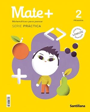 MATE+ MATEMATICAS PARA PENSAR SERIE PRACTICA 2 PRIMARIA | 9788414408858