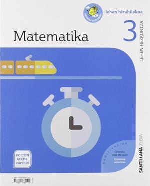 MATEMATIKA 3 LEH EGITEN JAKIN ZUREKIN | 9788491861102
