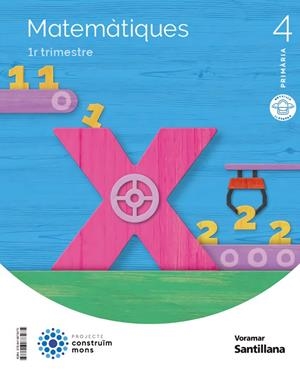 MATEMATIQUES 4 PRIMARIA CONSTRUIM MONS | 9788413873275