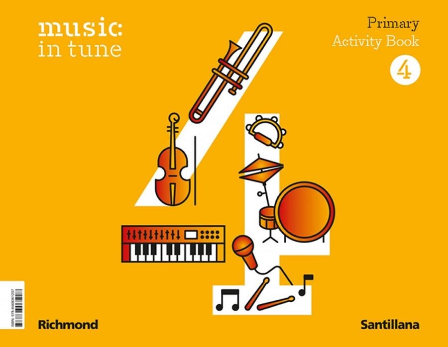MUSIC IN TUNE 4 PRIMARY ACTIVITY BOOK | 9788468061207