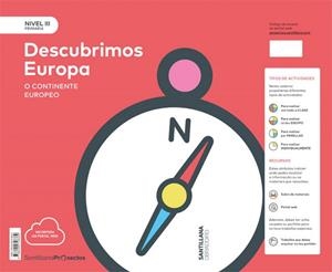 NIVEL III PRI DESCUBRIMOS EUROPA. O CONTINENTE EUROPEO | 9788499728339