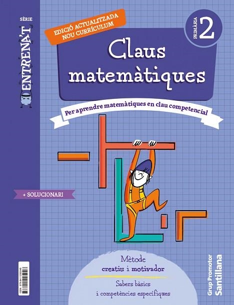 QUADERN CLAUS MATEMATIQUES SERIE ENTRENAT 2 PRIMARIA | 9788411295048