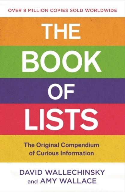 THE BOOK OF LISTS | 9781838858063 | DAVID WALLECHINSKY
