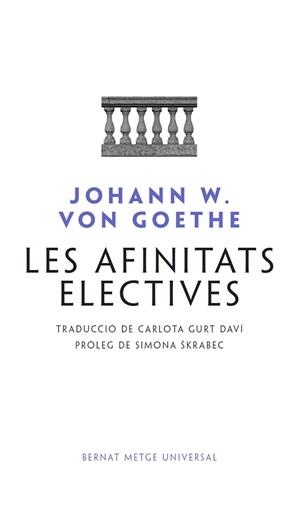 LES AFINITATS ELECTIVES | 9788498594041 | VON GOETHE, JOHANN WOLFGANG