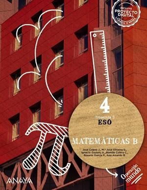 MATEMÁTICAS B 4 | 9788414324998