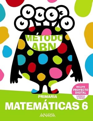 MATEMÁTICAS ABN 6 | 9788414322697