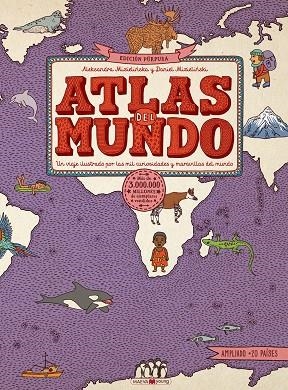 ATLAS DEL MUNDO PURPURA | 9788417708832 | MIZIELINSKA/MIZIELINSKI