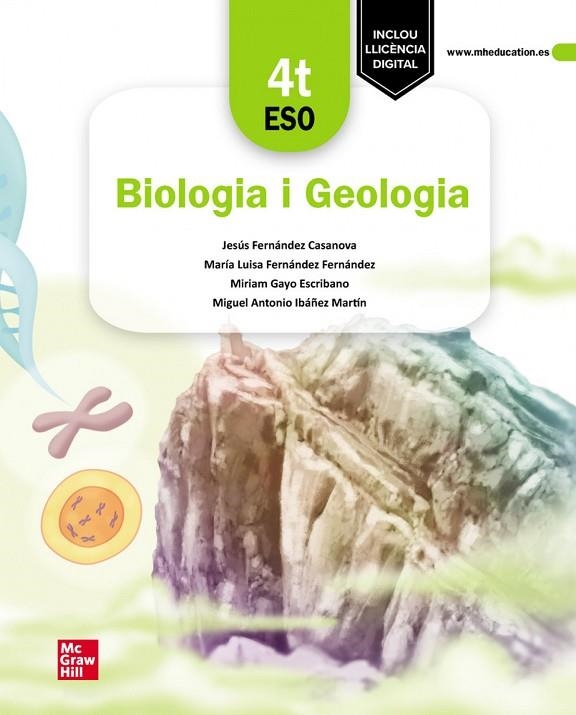 BIOLOGIA GEOLOGIA 4 ESO LOMLOE CAS/VAL | 9788448639655