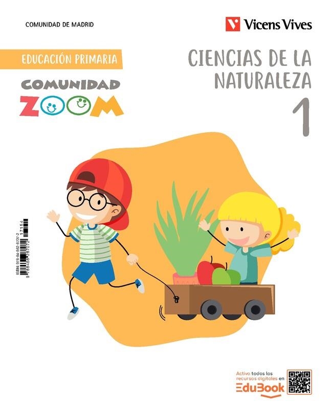 CIENCIAS NATURALEZA 1PRIM+ACT BIENV ZOOM MAD | 9788468287072