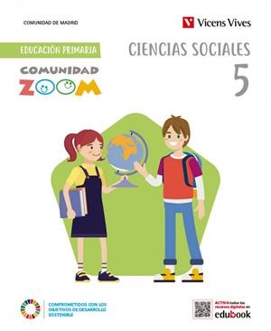 CIENCIAS SOCIALES 5PRIM ZOOM MADRID | 9788468287140