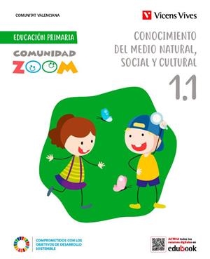 CONOCIMIE MEDIO 1 PRIM+ACTI COM ZOOM VALENCIA | 9788468294315