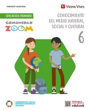 CONOCIMIE MEDIO 6 PRIM COMUNIDAD ZOOM VALENCIA | 9788468293561