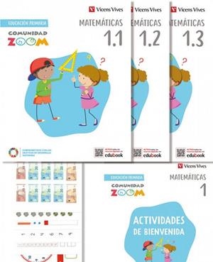 MATEMATICAS 1PRIM+ACT BIENV TRIM ZOOM | 9788468280998 | J. FRAILE, A. PINEDA