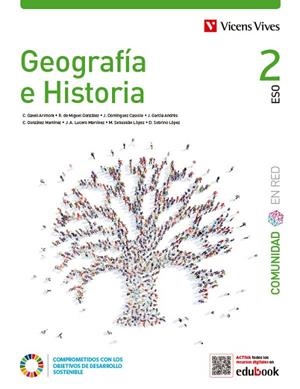 GEOGRAFIA E HISTORIA 2ESO COMUNIDAD EN RED | 9788468293660 | C. GATELL, R. DE MIGUEL, J. DOMÍNGUEZ, J. GARCÍA, C. GONZÁLEZ, J. A. LUCERO, M. SEBASTIÁN, D. SOBRIN