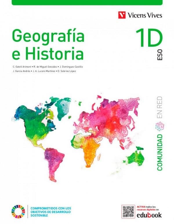 GEOGRAFIA HISTORIA 1ESO CUAD DIVER RED | 9788468287324 | C. GATELL, R. DE MIGUEL J. DOMÍNGUEZ, J. GARCÍA, J. A. LUCERO, D. SOBRINO