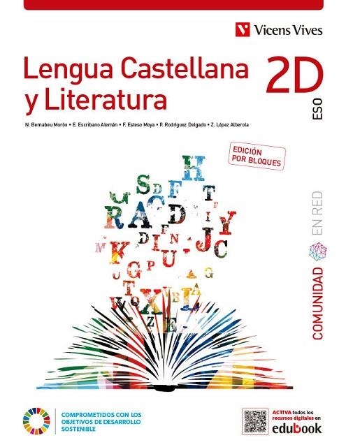 LENGUA CAST 2 BLOQ DIVERS COMUN RED | 9788468295442 | N. BERNABEU, E. ESCRIBANO, F. ESTESO, P. RODRÍGUEZ, Z. LÓPEZ