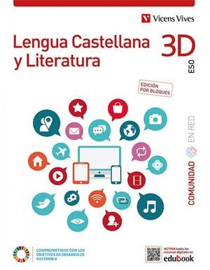 LENGUA CAST 3ESO BLOQ CUAD COMUNIDAD RED | 9788468288666 | N. BERNABEU, E. ESCRIBANO, P. RODRÍGUEZ
