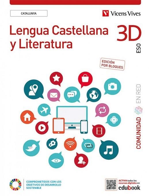 LENGUA CAST 3ESO CUAD COMUNIDAD RED CAT | 9788468288659 | N. BERNABEU, E. ESCRIBANO, P. RODRÍGUEZ