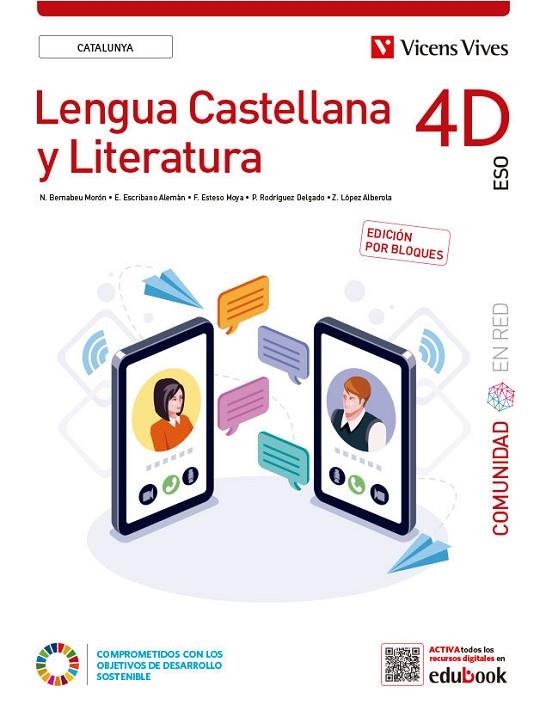 LENGUA CAST 4 BLOQ DIVERS COMUN RED CAT | 9788468295039 | N. BERNABEU, E. ESCRIBANO,F. ESTESO,P. RODRÍGUEZ, Z. LÓPEZ
