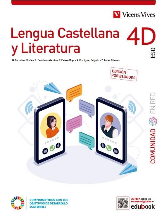 LENGUA CAST 4 BLOQ DIVERS COMUN RED | 9788468295466 | N. BERNABEU, E. ESCRIBANO, F. ESTESO, P. RODRÍGUEZ, Z. LÓPEZ