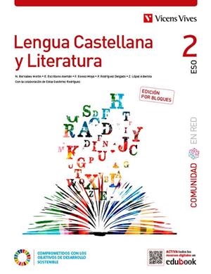 LENGUA CASTELLANA 2ESO BLOQ COM RED | 9788468293110 | N. BERNABEU, E. ESCRIBANO, F. ESTESO, P. RODRÍGUEZ, Z. LÓPEZ