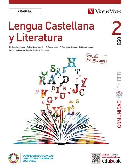 LENGUA CASTELLANA Y LITERATUA 2ESO COMUNIDAD EN RED (CAT) | 9788468294414