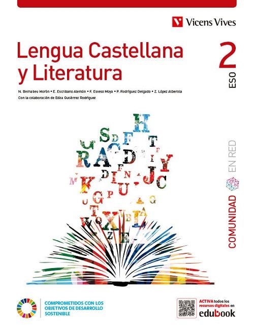 LENGUA CASTELLANA 2ESO COMB COM RED | 9788468293134 | N. BERNABEU, E. ESCRIBANO, F. ESTESO, P. RODRÍGUEZ, Z. LÓPEZ