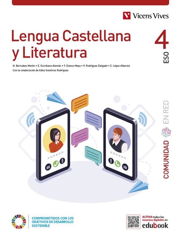 LENGUA CASTELLANA 4ESO COMB COM RED | 9788468293141 | N. BERNABEU, E. ESCRIBANO, F. ESTESO, P. RODRÍGUEZ, Z. LÓPEZ